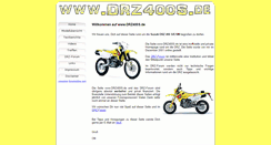 Desktop Screenshot of drz400s.de