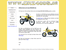 Tablet Screenshot of drz400s.de